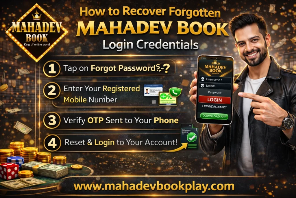 How to Recover Forgotten Mahadev Book