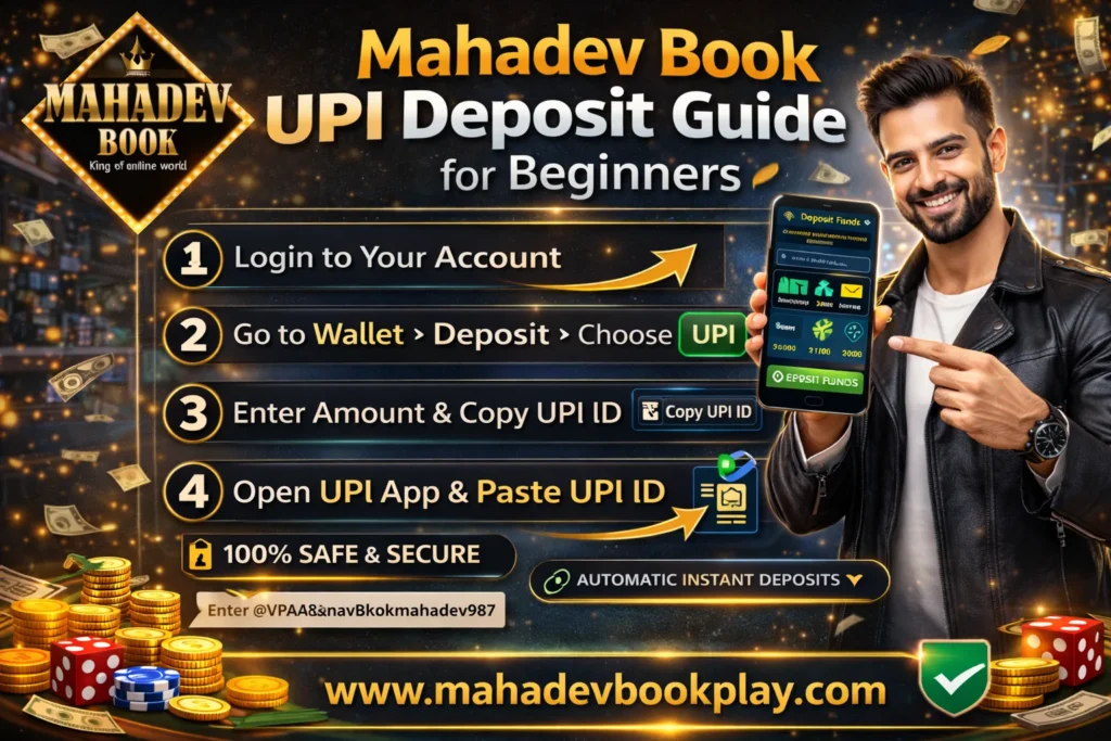Mahadev Book UPI Deposit Guide for Beginners