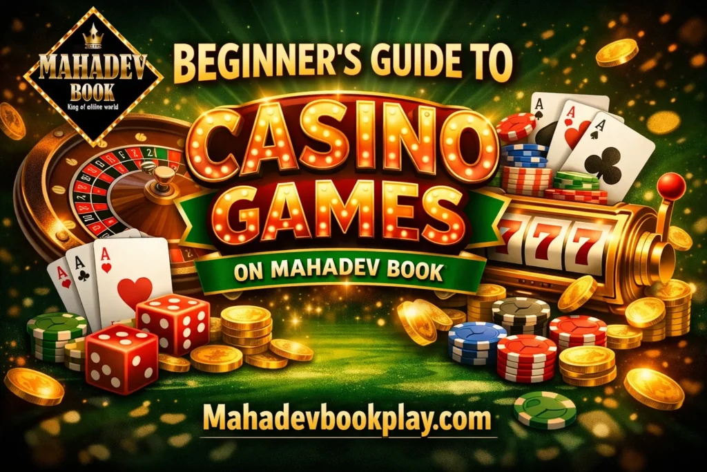 Beginner’s Guide to Casino Games on Mahadev Book