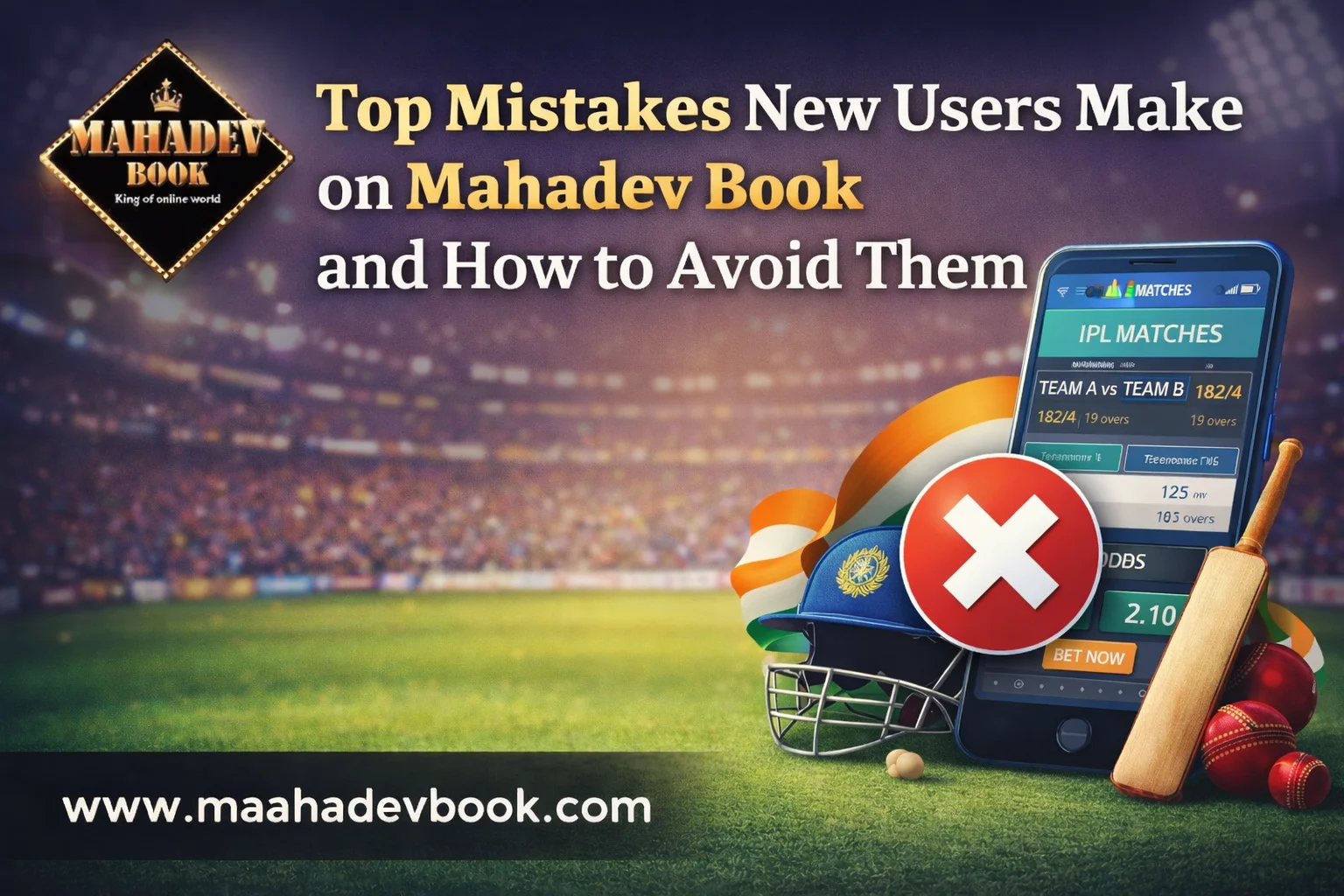Read more about the article Top Mistakes New Users Make on Mahadev Book and How to Avoid Them